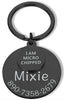 Anti-lost Engraved Pet Tag Collar Tag Pendant Keychain