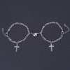 Heart-shape Lock Suction Couple Combination Bracelet