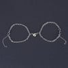 Heart-shape Lock Suction Couple Combination Bracelet